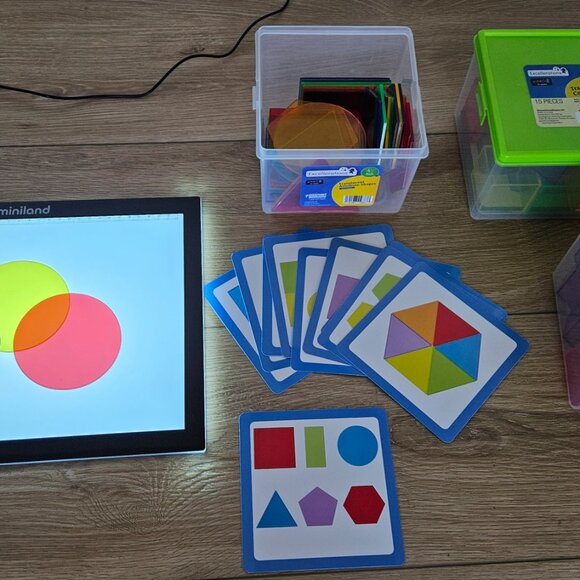 Excellerations STEM Translucent Shapes Set - Picture 4 of 4